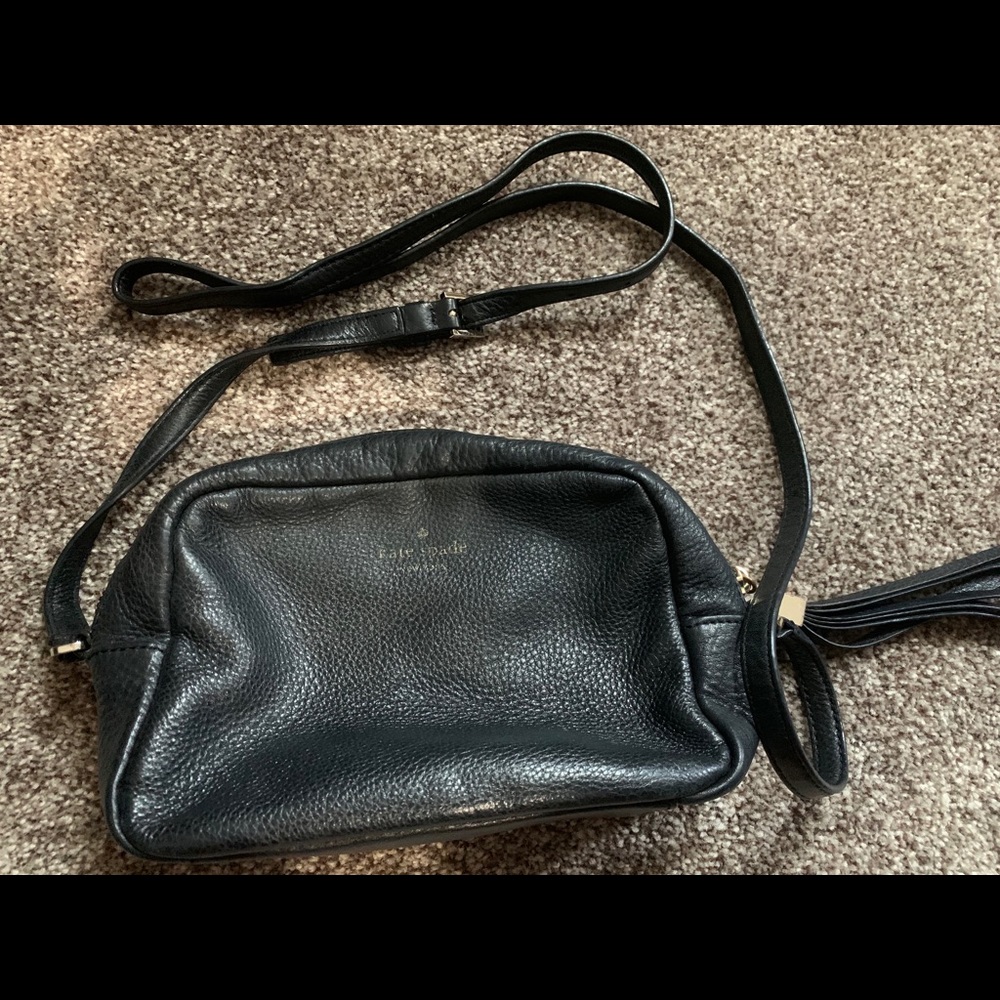 Pebble leather small Kate spade crossbody